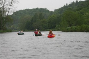group canoe trip